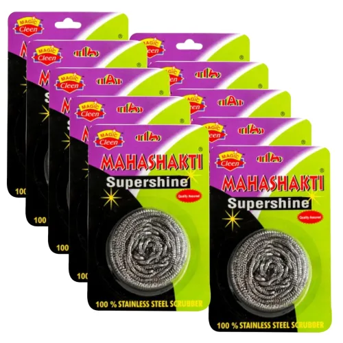 Image of Magic Cleen Stainless Steel Scrubber (Pack of 10)