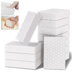 Magic Eraser Sponges for Cleaning Kitchen Wipes Cleaner Non-Scratch Scrub Sponge Kitchen,Bathroom,Wall, Furniture and Washing Products JMS-3 Pack - 2
