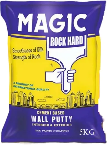 Image of Magic Paints Hard Cement Base Wall Putty (5 kg)