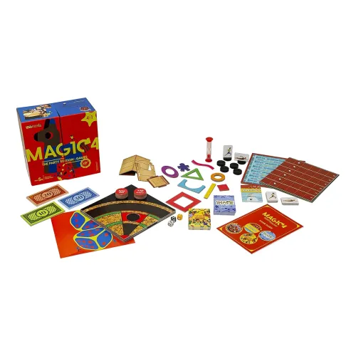 Image of Magic4 Boy's and Girl's The Party Edition 4 in 1 Board Game