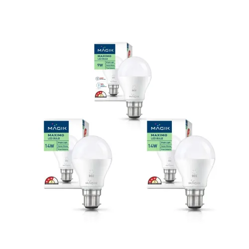 Image of Magik 14W LED Bulb (Pack of 3)
