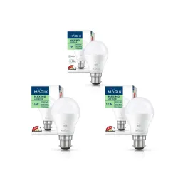 Magik 14W LED Bulb (Pack of 3)