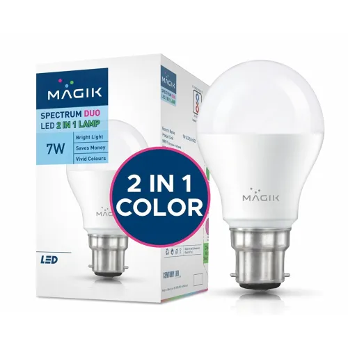 Image of Magik 2-in-1 Dual Color LED Bulb (7W)