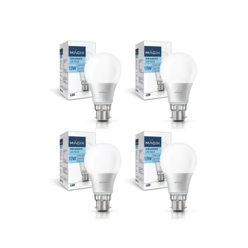 Image of Magik LED Grande Cool Day Light 10w Led Bulb (Pack of 4) (MGLK06)