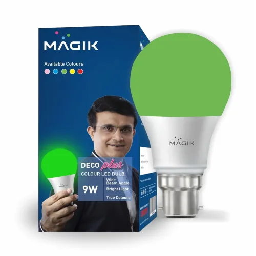 Image of MAGIK Deco Plus 9 W (Green) LED Bulb