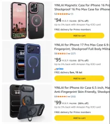Magnetic Iphone Cases Starting at Just ₹94