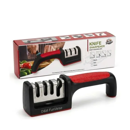 Image of Magnificent Manual Knife Sharpener Tool 4-Stage System