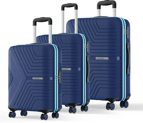 Image of Magnum by Safari Hard Body Set of 3 Luggage 4 Wheels