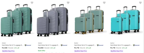 Image of Magnum by Safari Suitcases (PO3) upto 87% Discount