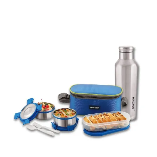 Image of Magnus Avanza 3 Deluxe Stainless Steel Lunch Box