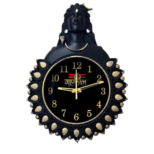 Image of Mahakal Lord Shiva Decorative Wall Clock