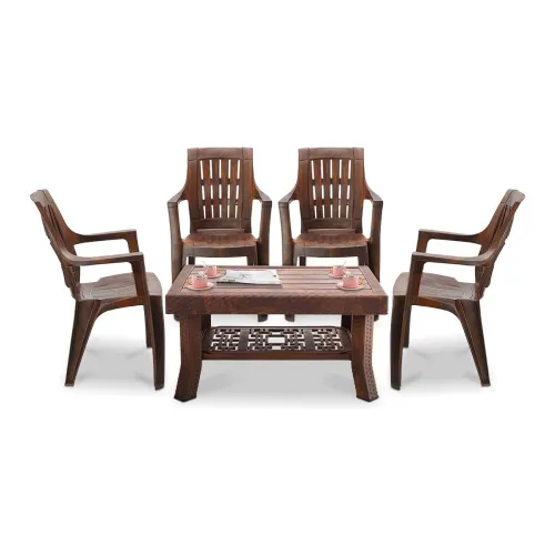 Image of MAHARAJA Classic Plastic Table & Chair Set