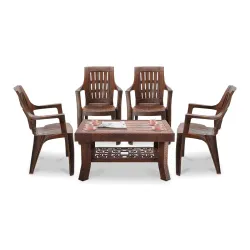 MAHARAJA Classic Plastic Table & Chair Set