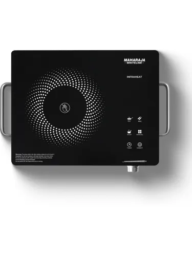 Image of MAHARAJA WHITELINE 2200 W Infrared Cooktop Touch Panel (Black, Infrared IFS-001)