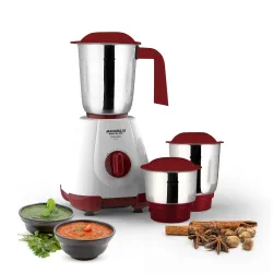 Maharaja Whiteline 500W Livo Pro Mixer Grinder with 3 Stainless Steel Jars 