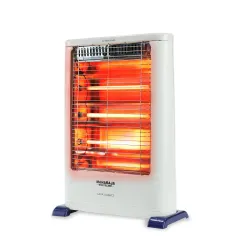 Maharaja Whiteline Lava 1200W Quartz Room Heater (White)