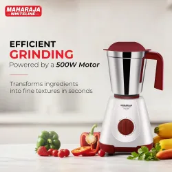 Maharaja Whiteline Livo Pro 500W Mixer Grinder (3 Jars)