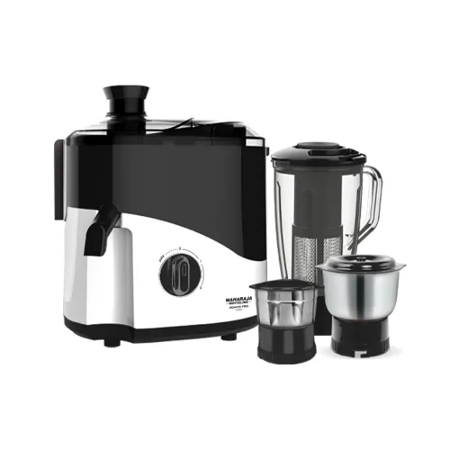 Image of Maharaja Whiteline Odacio Pro Juicer Mixer Grinder With 3 Versatile Jars || 500