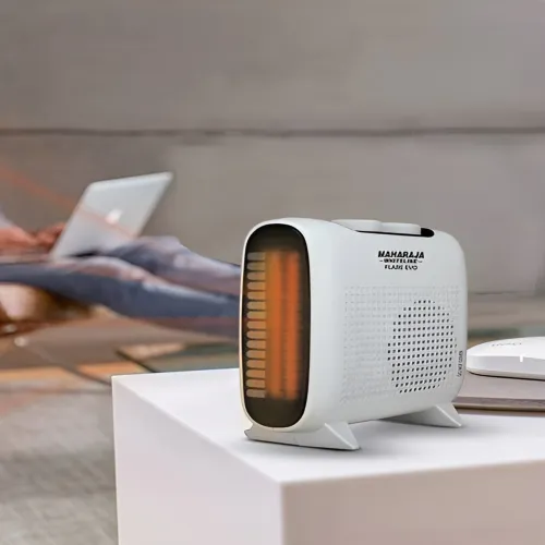 Image of Maharaja Whiteline White Flare Room Heater (2000W)