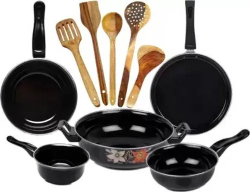 Image of Maharajee Non-Stick Cookware Set(10-Piece)