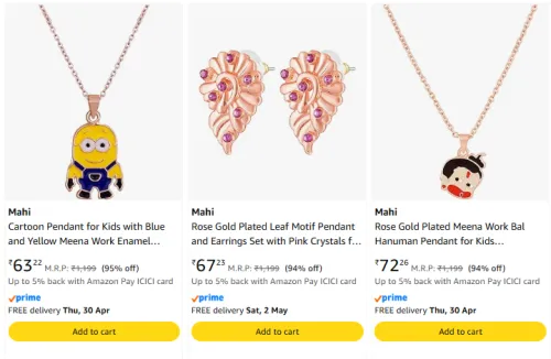 Image of Mahi Jewellery Upto 95% Discount