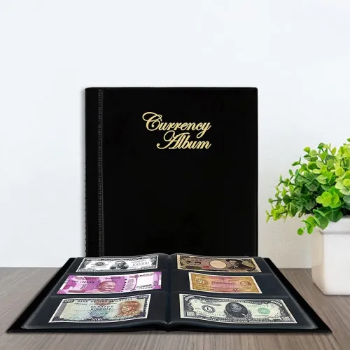 Image of Mahogany Life Currency Album for Notes (102 Pockets) 