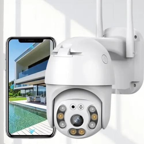 Image of Maizic 5MP WiFi PTZ CCTV Camera, Pan Tilt, Night Vision, 2-Way Audio, Waterproof