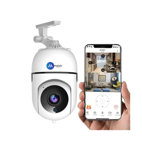 Image of Maizic Smarthome Cheeky 3 MP FHD WiFi Indoor CCTV Camera for Home with Pan/Tilt 360° View, 2 Way Communication, Motion D