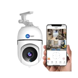 Maizic Smarthome Cheeky 3 MP FHD WiFi Indoor CCTV Camera for Home with Pan/Tilt 360° View, 2 Way Communication, Motion D