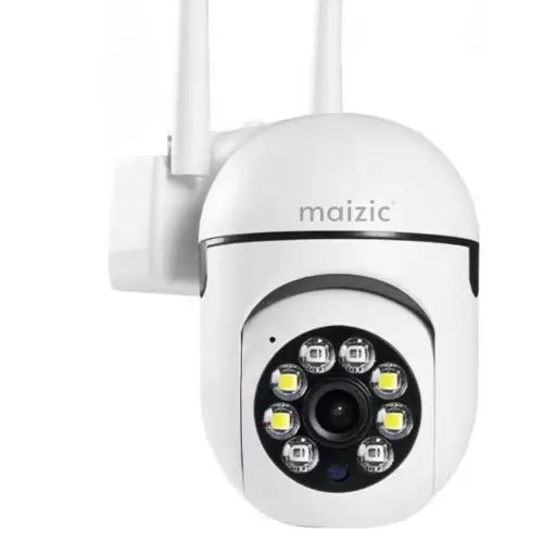 Image of Maizic Smarthome Mini Fox Ptz 5 MP FHD WiFi Indoor CCTV Camera with Color Night Vision, Two Way Audio, Motion Detection,