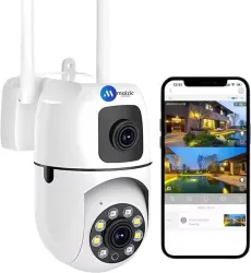 Maizic Smarthome Supercam Mini Dual Lens 5+5MP WiFi Indoor Security Camera