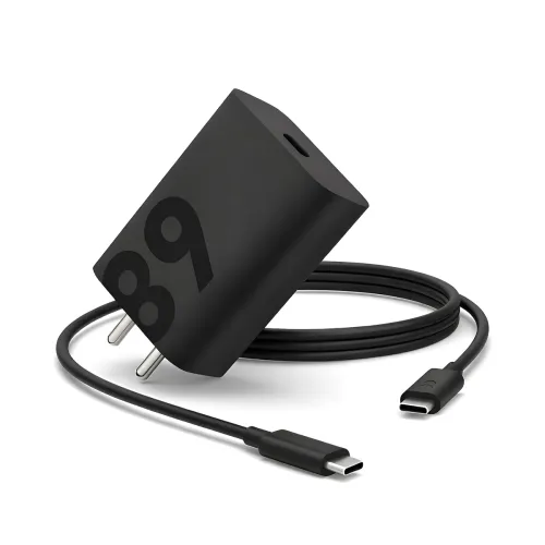 Image of MAK 68W Turbo Fast Charging Adapter with 1m USB Type C to Type C Cable