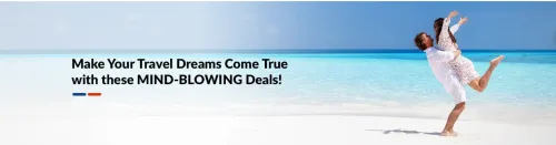 Image of makemytrip SBI Coupon : Flat 25% off (up to ₹25,000) on Holiday & Travel Bookings 