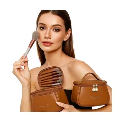 Makeup Brush Set with Bag – 13 PCS 