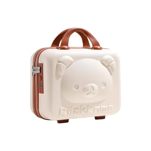 Image of Makeup Case Small Portable Carrying Case Suitcase 