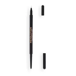 Makeup Revolution Felt & Kohl Eyeliner White, Ultra Creamy, Smudge Proof, 0.13g