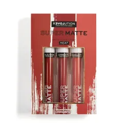 Makeup Revolution Lipstick Set (Matte) Pack of 3