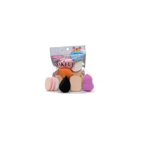 Image of 6 in 1 makeup sponge and Puff set for make up