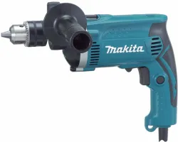 MAKITA HP1630 Impact Drill Driver for Metal/Wood/Brick Wall Angle Drill (13 mm Chuck Size)