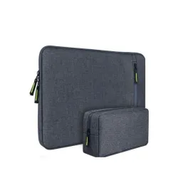 MALAKI Laptop Sleeve Bag with Accessory Pouch