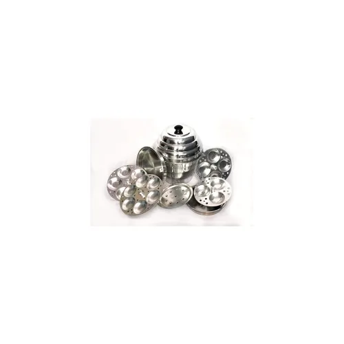 Image of Malti Aluminium Idli Dhokla Maker 18 Pieces Set
