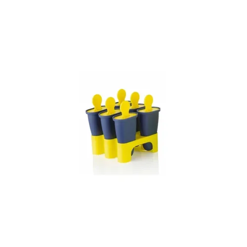 Image of Malti Ice Cream Moulds for Freezer 6 PCS Plastic Popsicle Mold Set