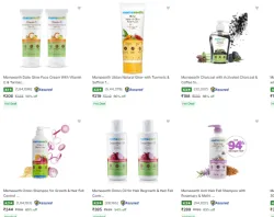 Mamaearth beauty products Upto 69% Off | Starting @ ₹188