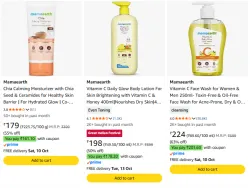 Mamaearth Facewash at minimum 50% Discount