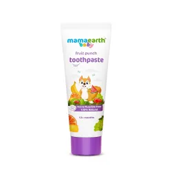 Mamaearth Fruit Punch Toothpaste - 50g | Infused with Sorbitol