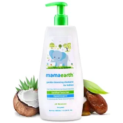 Mamaearth Gentle Cleansing Shampoo for Babies | Infused with Coconut, Jojoba Oil, Calendula Extract & Aloe Vera Extract 