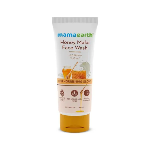 Image of Mamaearth Honey Malai Face Wash with Honey & Malai For Nourishing Glow 