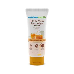 Mamaearth Honey Malai Face Wash with Honey & Malai For Nourishing Glow 