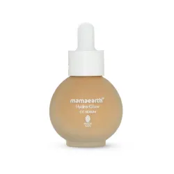 Mamaearth Hydra-Glow CC Serum SPF30, Vitamin C & Hyaluronic Acid, Peach 30ml