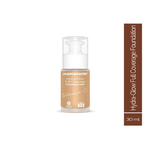 Image of Mamaearth Hydra-Glow Full Coverage Foundation, 30ml
